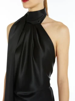 Silk satin dress