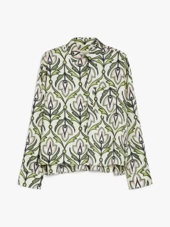 Silk twill shirt