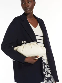 Single-breasted wool jacket