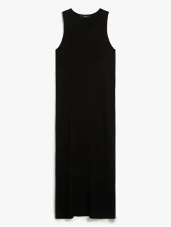 Sleeveless stretch viscose dress
