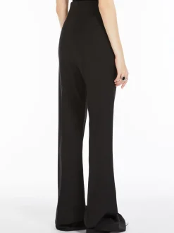 Slim and flared trousers