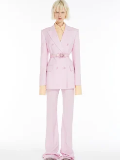 Slim and flared trousers