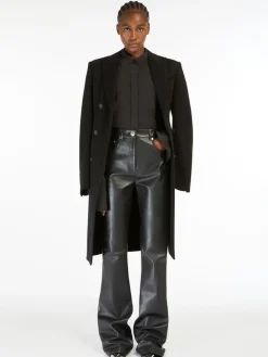 Slim-fit silk shirt