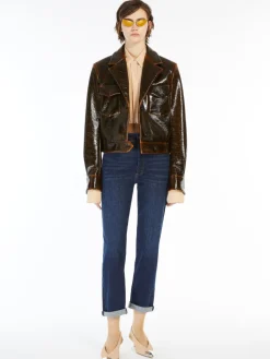 Slim-fit silk shirt