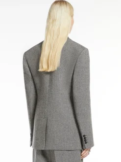 Slim-fit tweed blazer