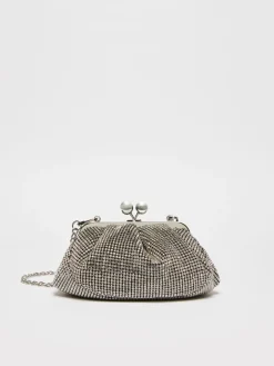 Small rhinestone Pasticcino Bag