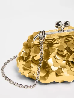 Small sequinned Pasticcino Bag