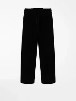 Soft velvet trousers