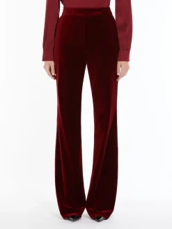 Soft velvet trousers