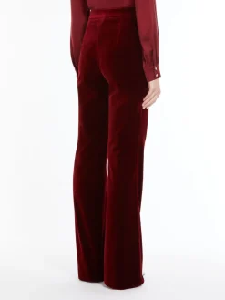 Soft velvet trousers