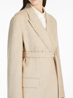 Soft wool, silk and cashmere jacket