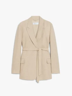 Soft wool, silk and cashmere jacket
