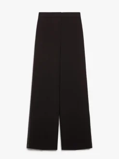 Straight cady trousers