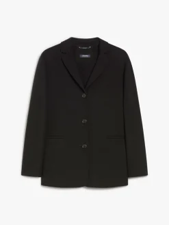 Straight wool jacket