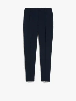 Straight-fit technical cady trousers