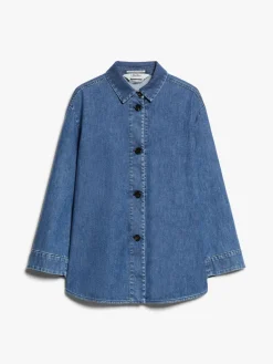 Stretch denim shirt