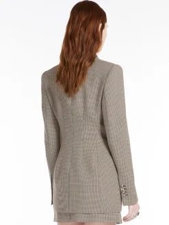 Stretch gabardine blazer
