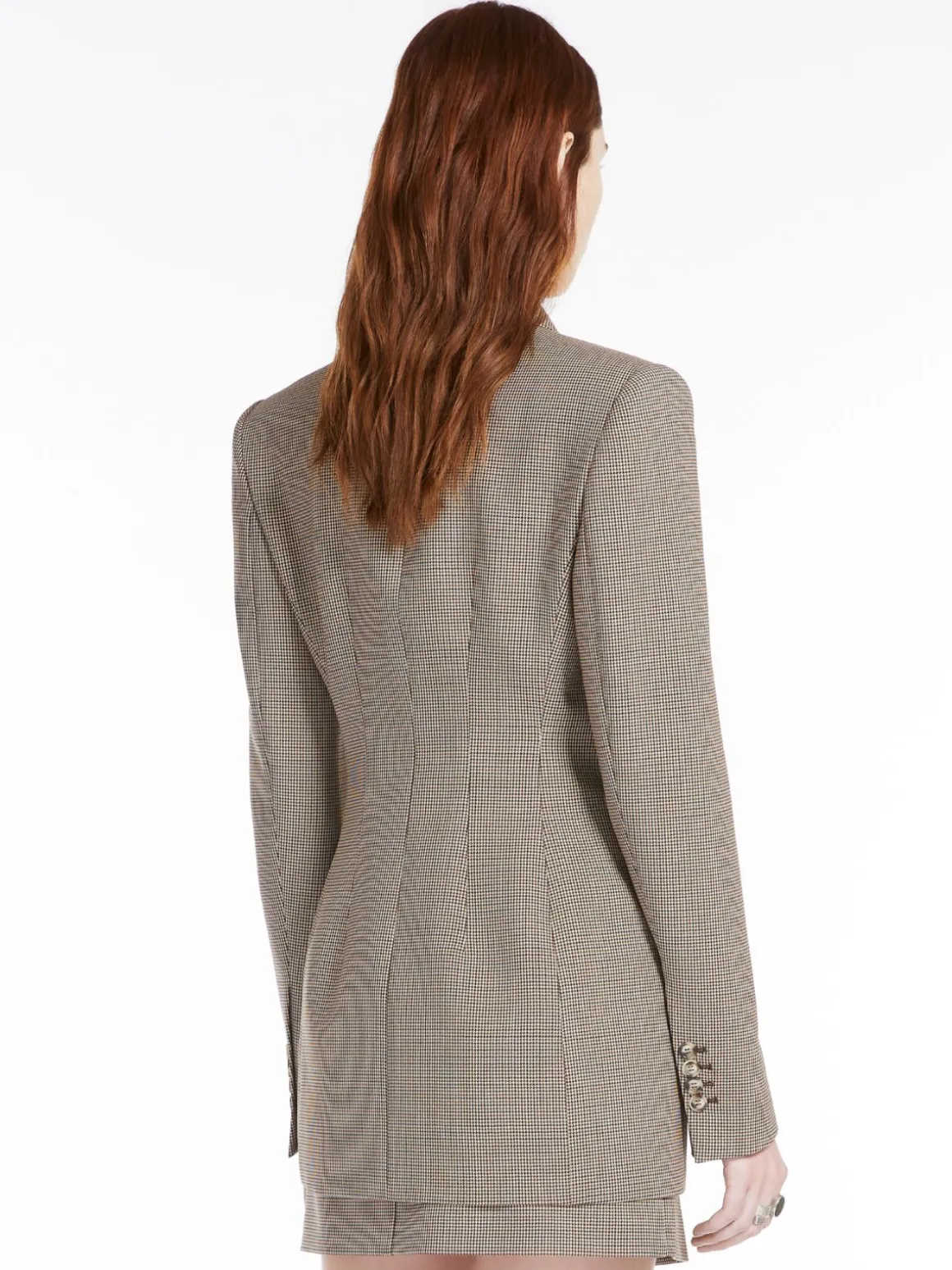 Stretch gabardine blazer