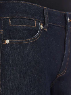 Stretch mini flare jeans