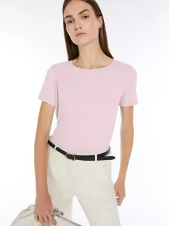 Stretch organic cotton T-shirt