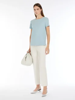 Stretch organic cotton T-shirt