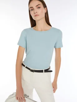 Stretch organic cotton T-shirt