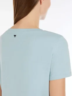 Stretch organic cotton T-shirt