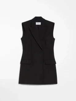 Stretch wool gilet - KLEPSYDRA CAPSULE