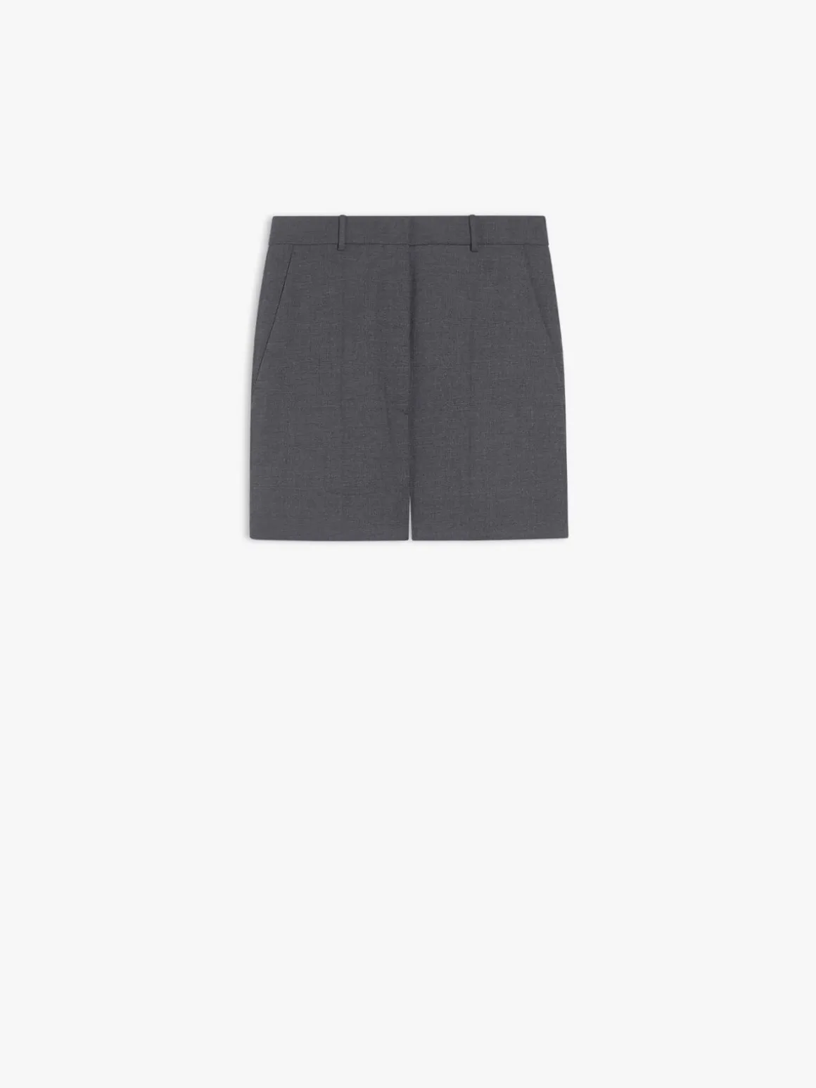 Stretch wool shorts