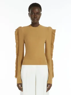 Stretch-viscose jumper