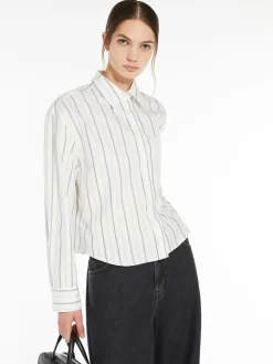 Striped cotton Oxford shirt