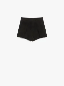 Suede hot pants