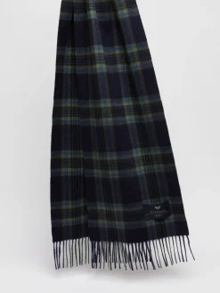 Tartan cashmere scarf