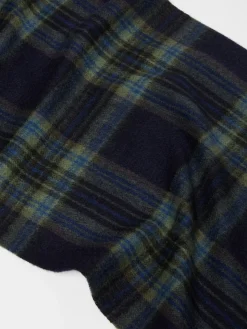 Tartan cashmere scarf