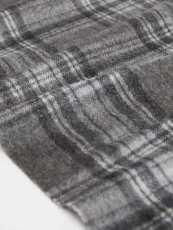 Tartan cashmere scarf