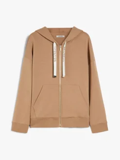 Technical cotton jersey sweatshirt