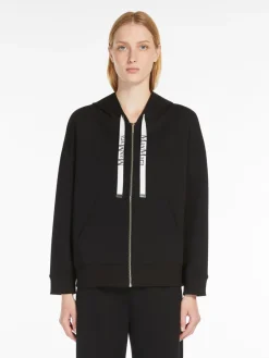 Technical cotton jersey sweatshirt