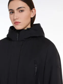 Technical-twill padded parka