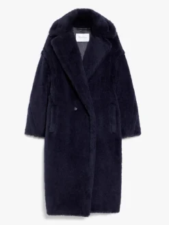 Teddy Bear Icon Coat in alpaca and wool