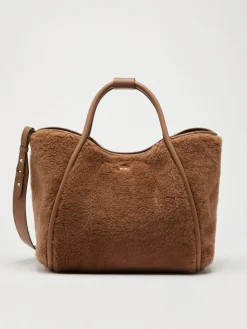 Teddy fabric Medium Marine Bag