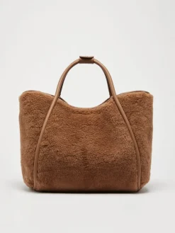 Teddy fabric Medium Marine Bag