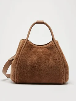 Teddy fabric Medium Marine Bag