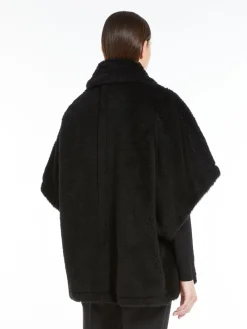 Teddy fabric short cloak