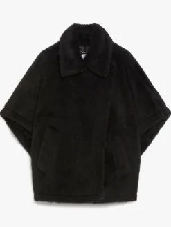 Teddy fabric short cloak