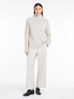 Turtleneck in wool and cashmere