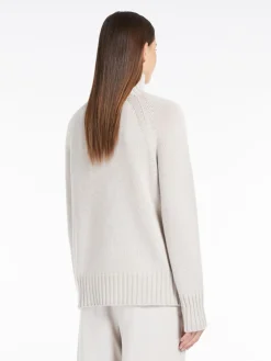 Turtleneck in wool and cashmere