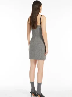Tweed bustier dress