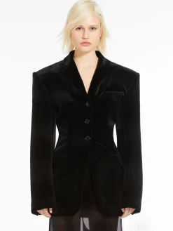 Velvet blazer