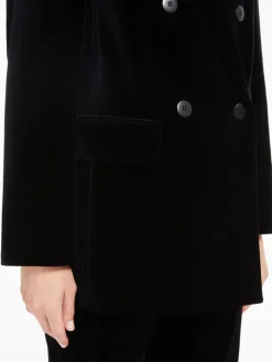 Velvet tuxedo blazer
