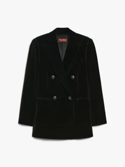 Velvet tuxedo blazer